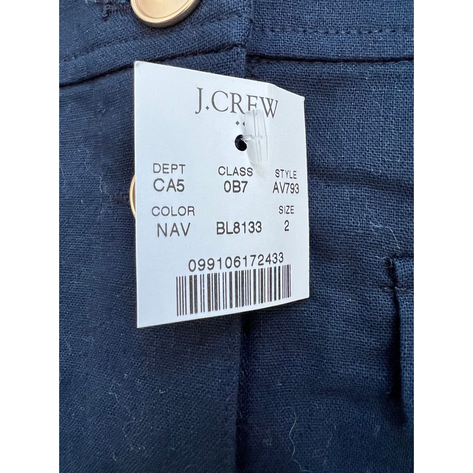 J.Crew J. Crew A-Line Linen Blend Mini Skirt NWT Size 2 Size 26" / US 2 / IT 38 - 7 Thumbnail