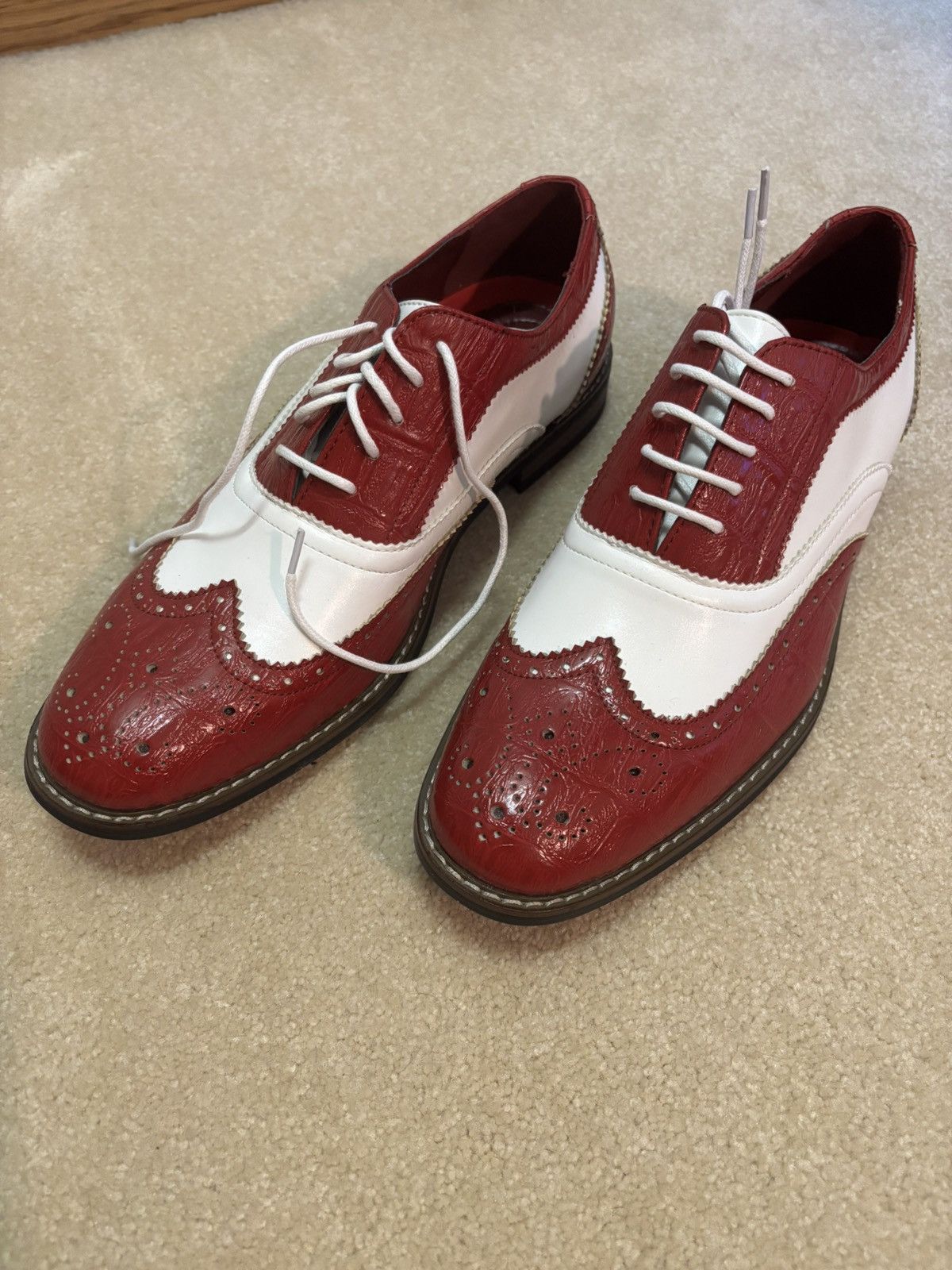 Other Men's Parrazo Italian Conrad Wing Tip shoes (9.5) Size US 9.5 / EU 42-43 - 1 Thumbnail