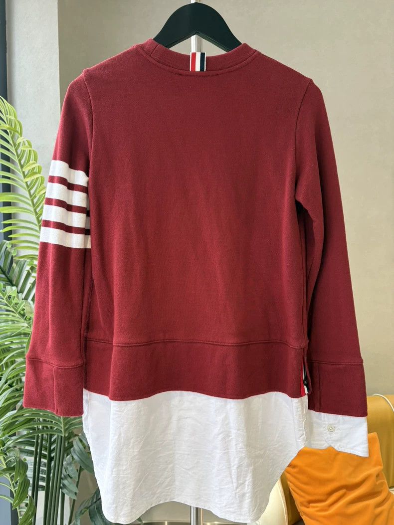 Thom Browne Thom Browne Two red fake hoodies Size XS / US 0-2 / IT 36-38 - 2 Thumbnail