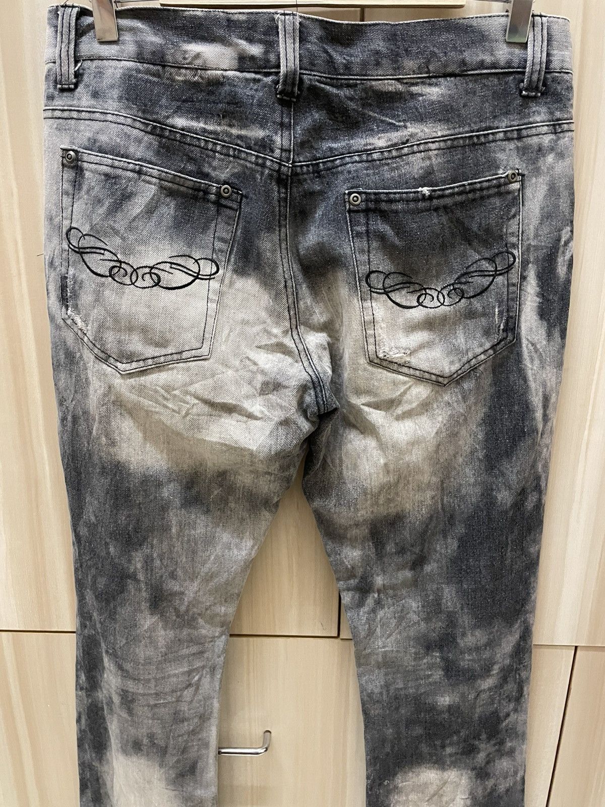 In The Attic In The Attic Black Bleach Denim Size US 32 / EU 48 - 6 Thumbnail