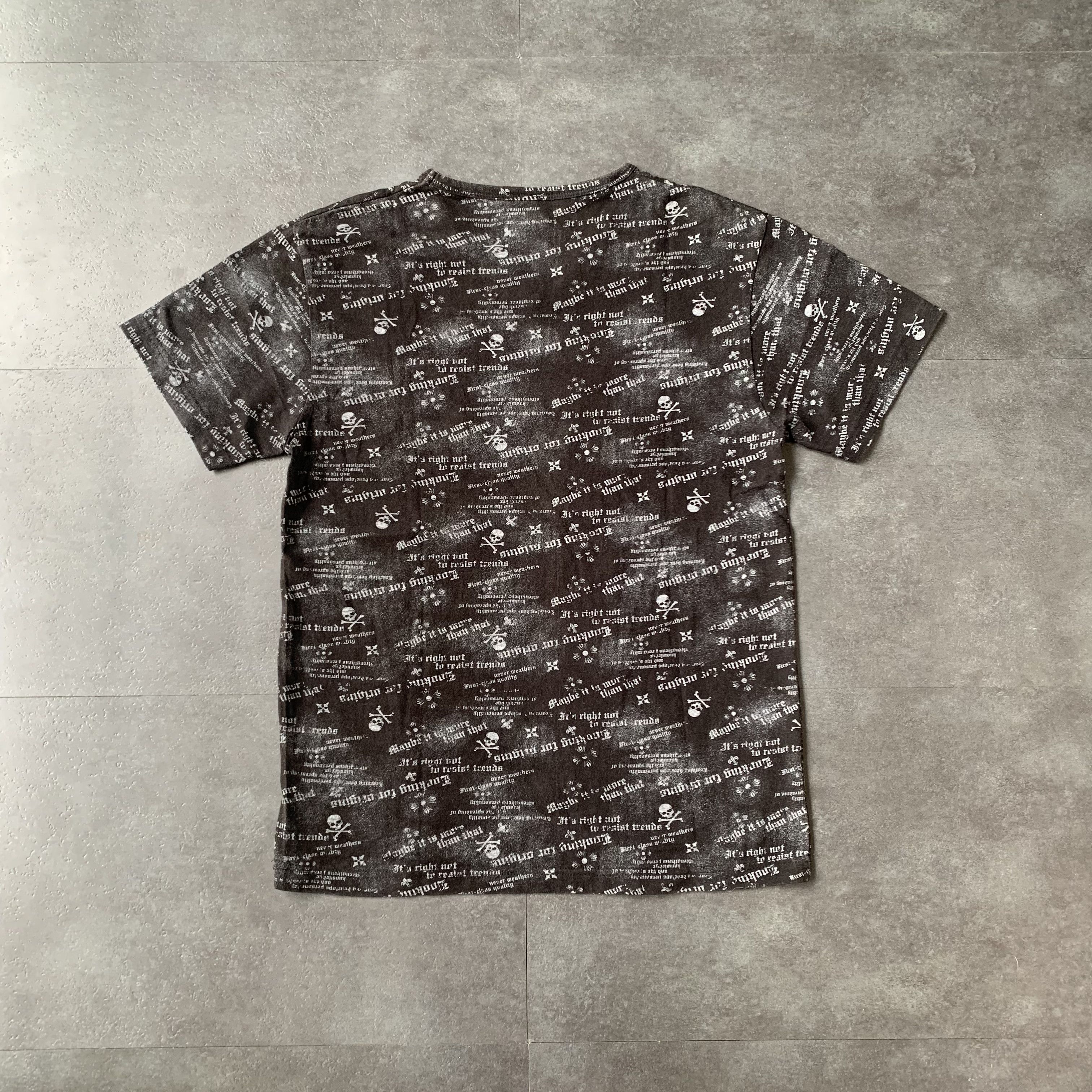 Japanese Brand Y2K Collins Japanese Lurking for Origins Tee Shirt Punk Size US M / EU 48-50 / 2 - 2 Thumbnail