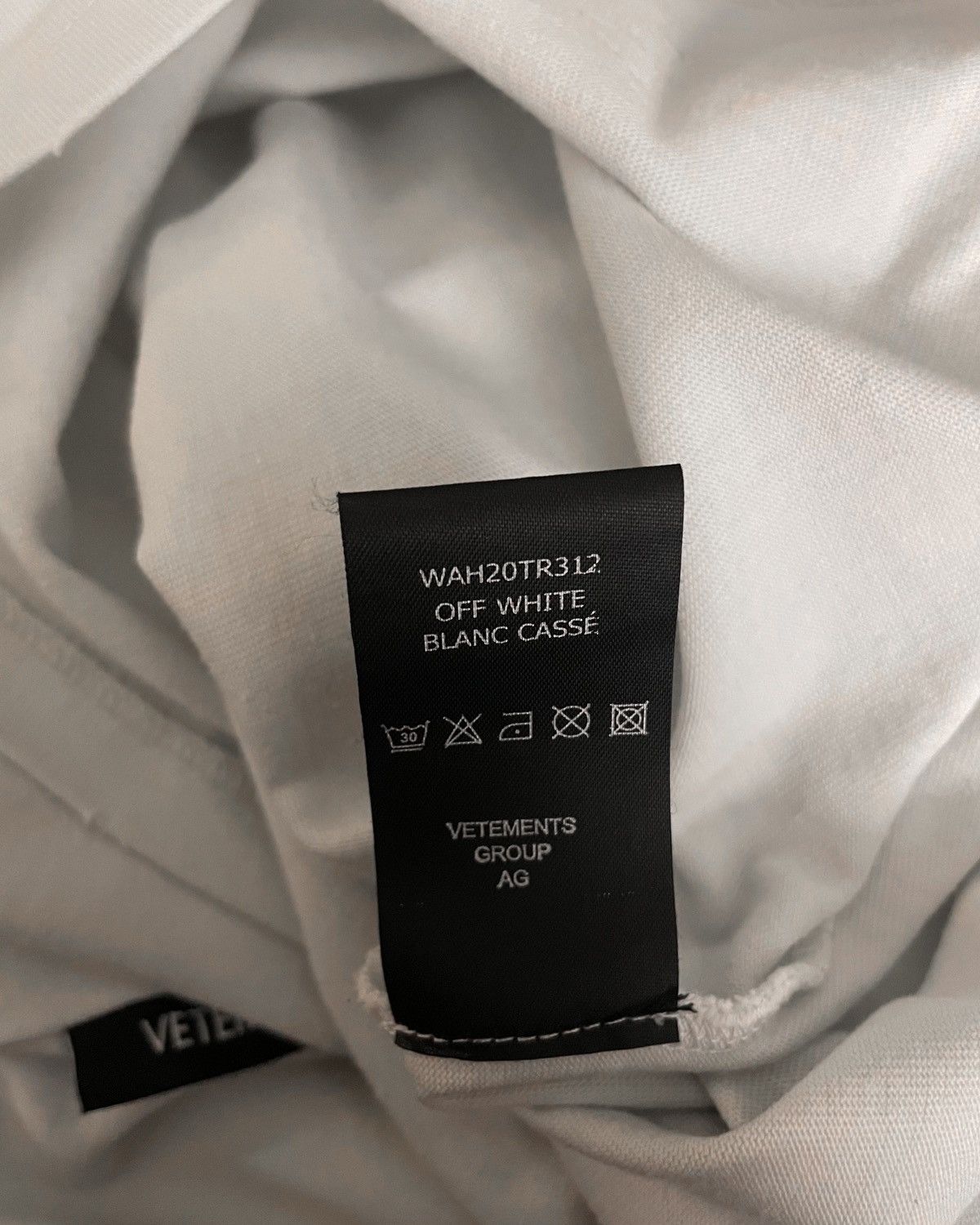 Vetements VETEMENTS FW20 Dark Web Silk Road T-Shirt - White M Size US M / EU 48-50 / 2 - 8 Thumbnail