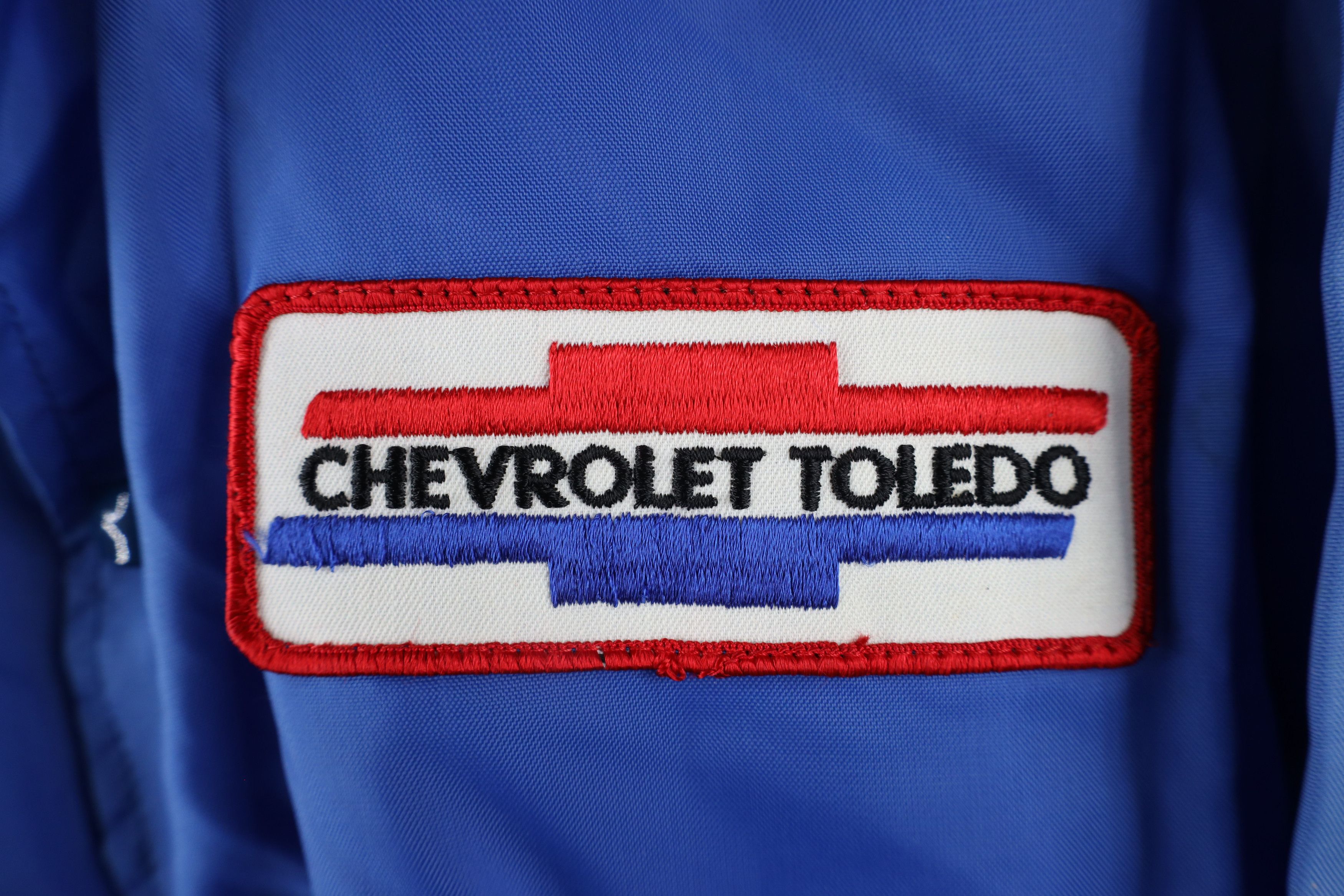 Vintage Vintage 70s Chevrolet Toledo Coach Coaches Jacket Blue USA Size US L / EU 52-54 / 3 - 4 Thumbnail