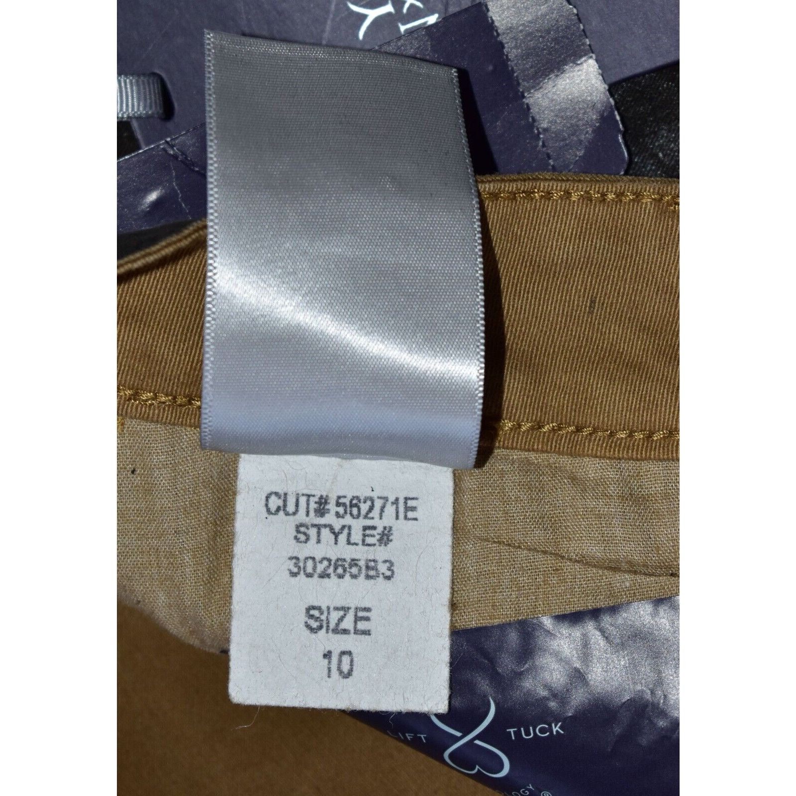 NYDJ NOT YOUR DAUGHTERS JEANS Brown Coated Skinny Jeans 10 $150 Size 32" / US 10 / IT 46 - 7 Thumbnail