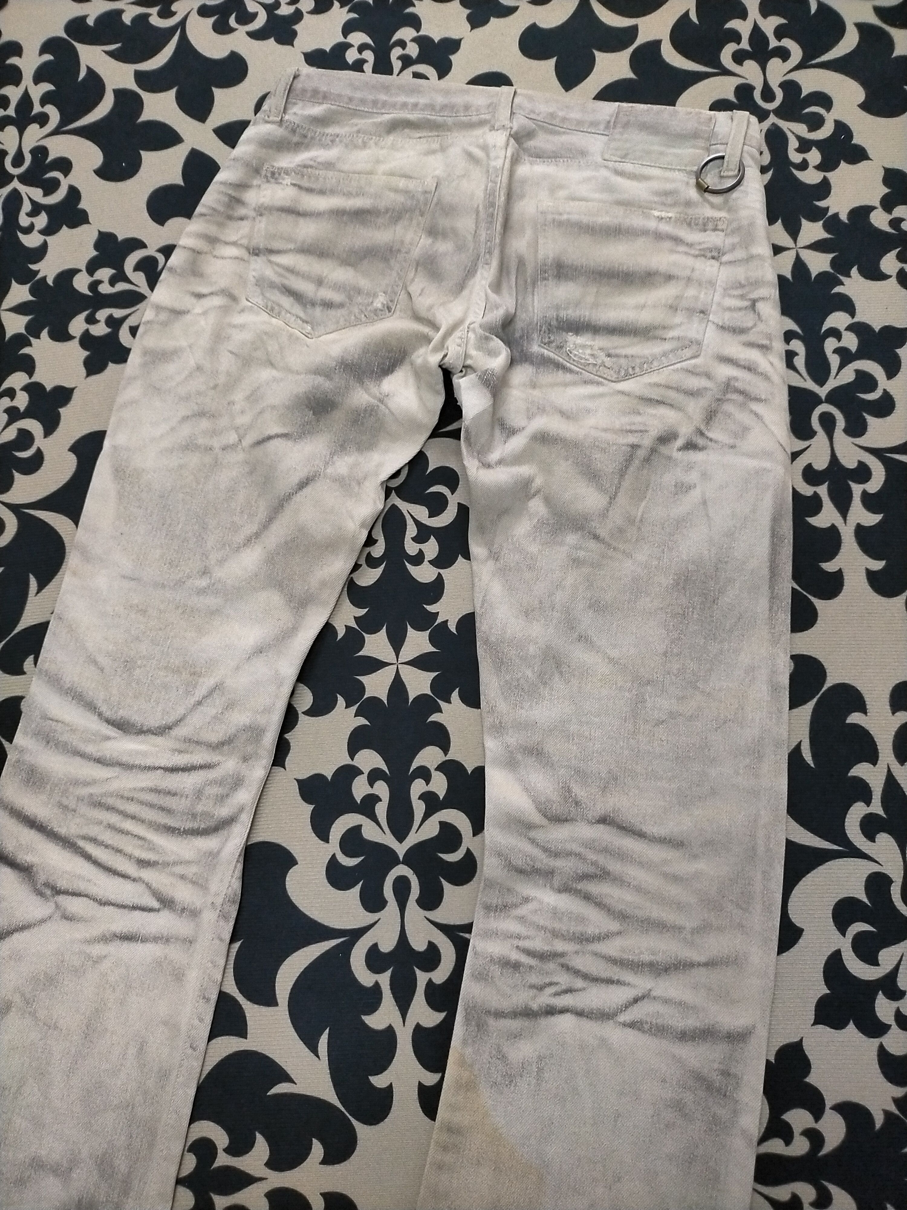 If Six Was Nine × Ring Milano 🔥Rare🔥Ring Milano Distressed Ripped Sick Insane Jeans Size US 30 / EU 46 - 7 Thumbnail