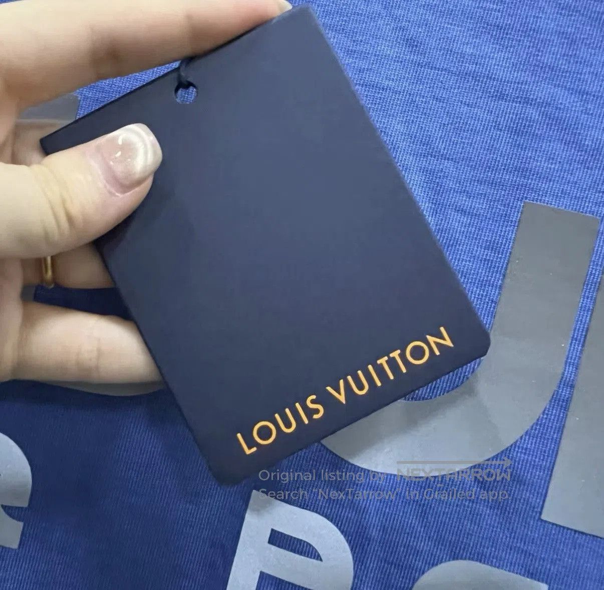 Louis Vuitton Blue Short Sleeve Graphic T-Shirt Size L. Size US L / EU 52-54 / 3 - 4 Thumbnail