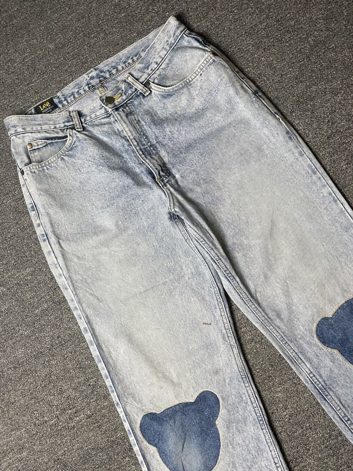 Edwin × Lee × Vintage Vintage LEE x EDWIN Distressed Denim Custom Jeans (111) Size US 30 / EU 46 - 3 Thumbnail