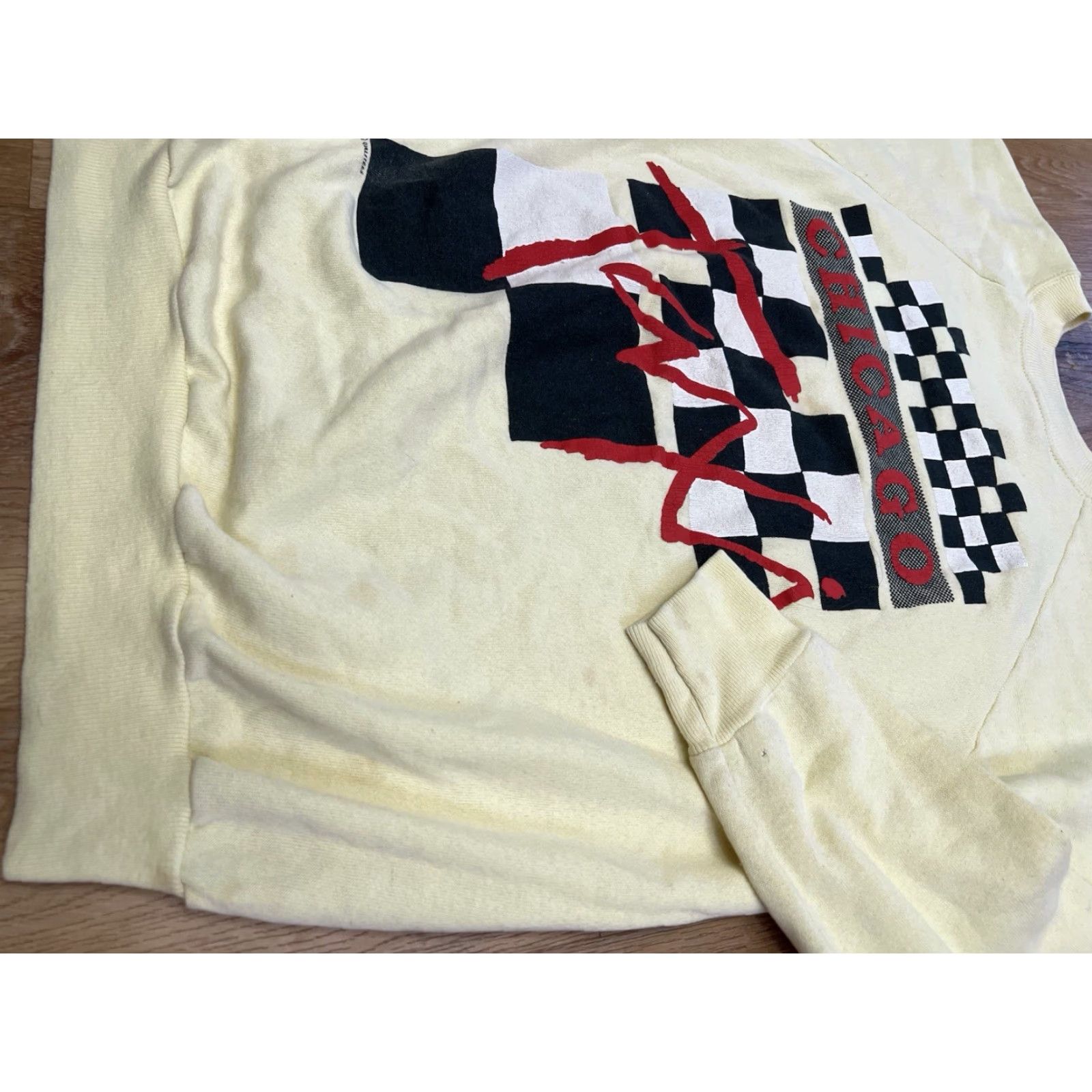 Vintage VINTAGE Chicago Taxi Cab Crewneck Sweatshirt XL USA Size US XL / EU 56 / 4 - 3 Thumbnail