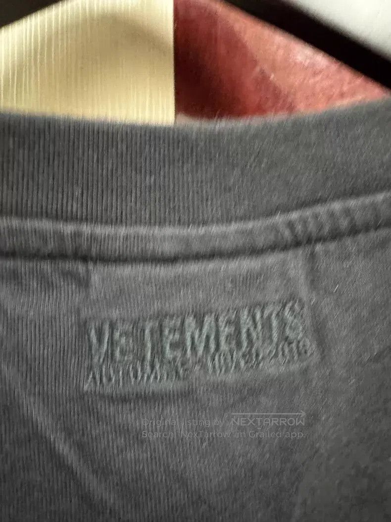 Vetements VETEMENTS Printed Short Sleeve Shirt Size US M / EU 48-50 / 2 - 6 Thumbnail