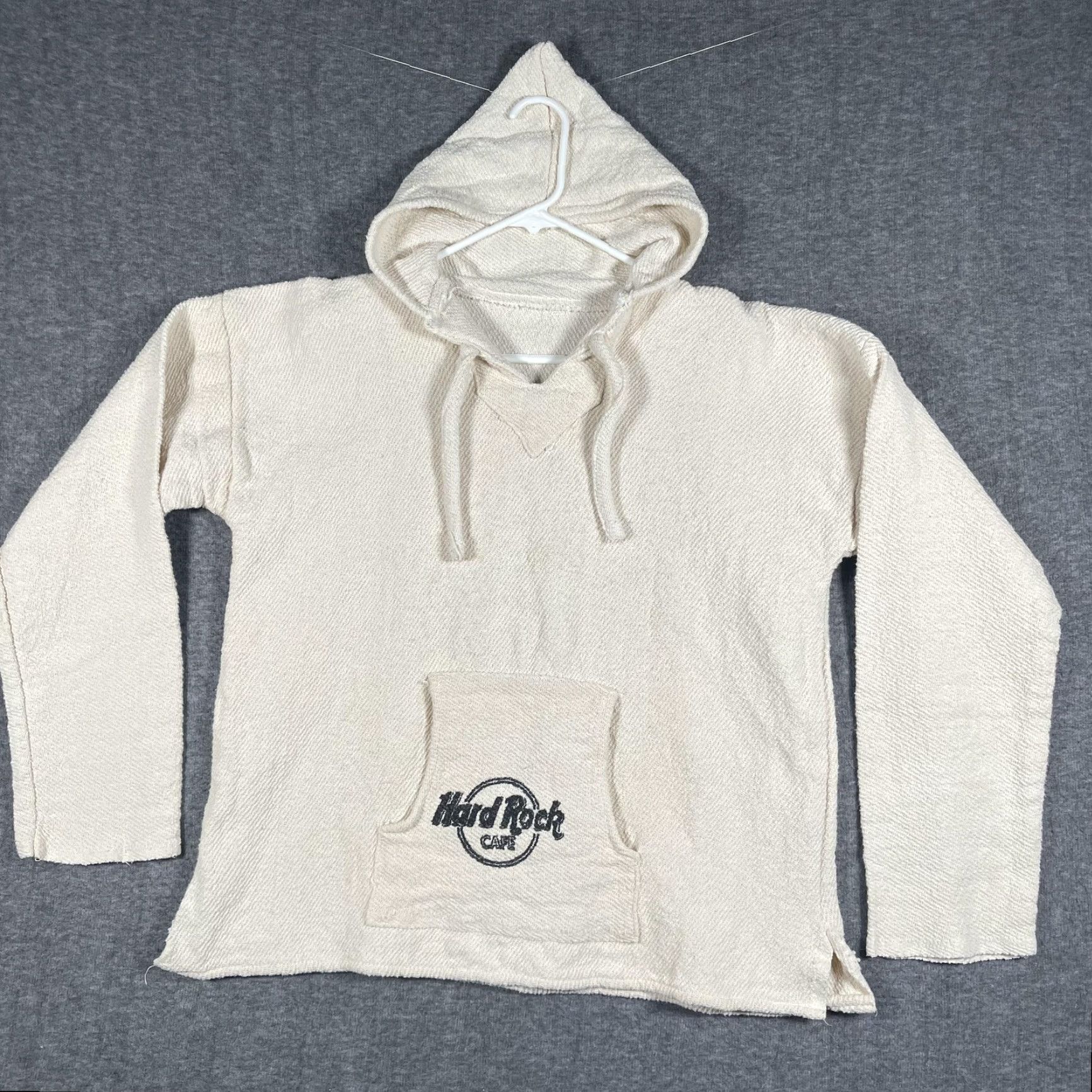 Hard Rock Cafe Hard Rock Cafe Hoodie Mens M White Baja Tijuana Mexico Surf Y2K Pullover Hooded Graphic Print Embroidered Logo Pockets Knitted Knit Size US M / EU 48-50 / 2 - 2 Thumbnail