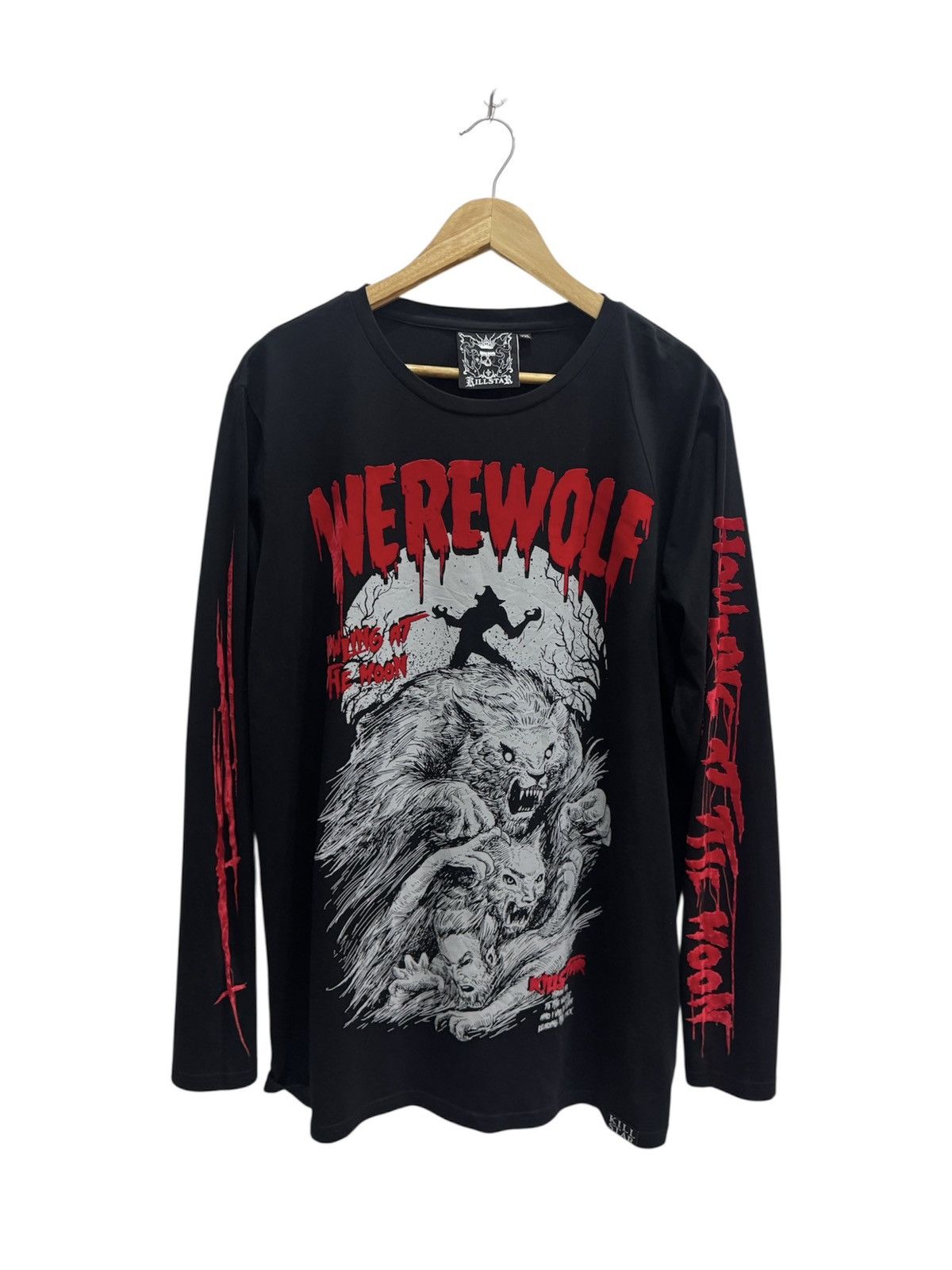 Killstar Killstar Werewolf Horror Gothic Long Sleeve Size US XXL / EU 58 / 5 - 1 Thumbnail