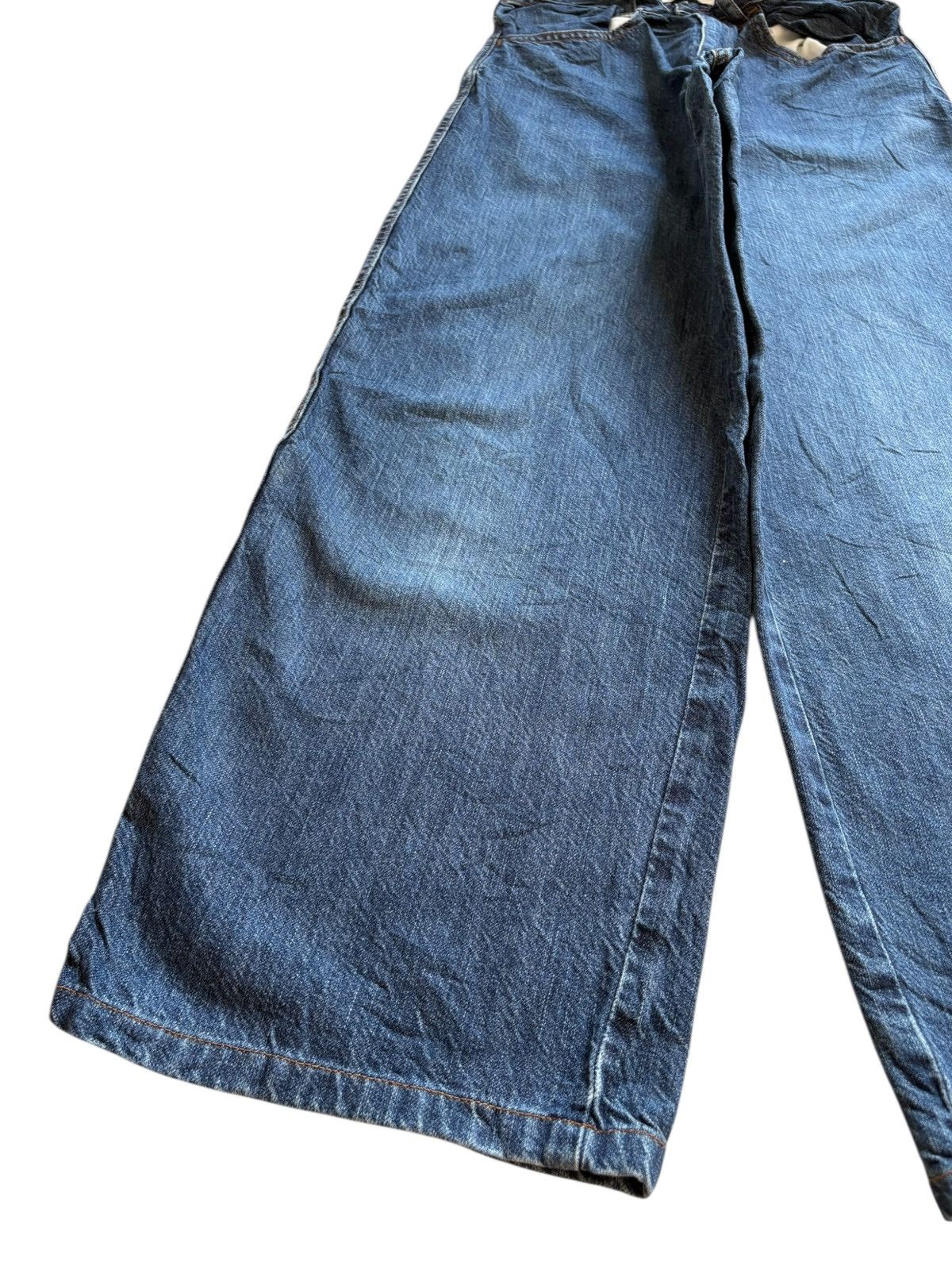 Uniqlo Vintage Uniqlo Blue Wash Baggy Jeans Size US 26 / EU 42 - 6 Thumbnail