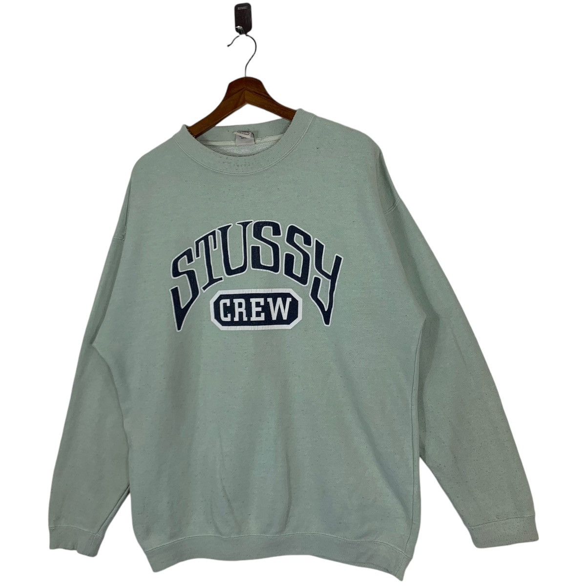 Stussy × Vintage VINTAGE STUSSY CREW PULLOVER CREWNECK Size US M / EU 48-50 / 2 - 2 Thumbnail