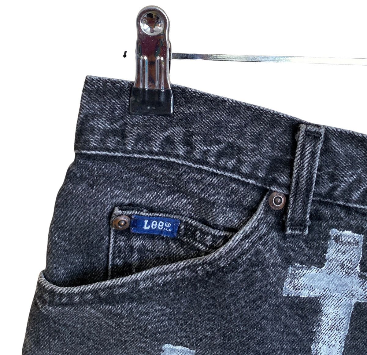 Lee Vintage Brand Lee x Re+plus Short Jeans 1990s Size US 28 / EU 44 - 3 Thumbnail