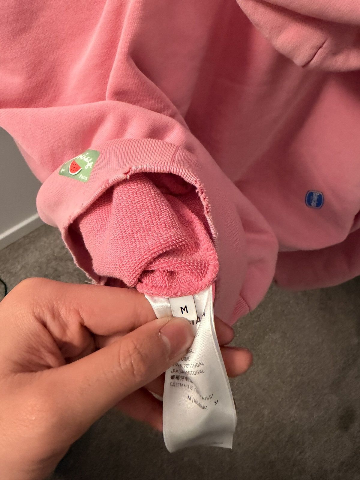 Balenciaga Balenciaga Fruit Dirty Pink Zipup Size US M / EU 48-50 / 2 - 10 Thumbnail