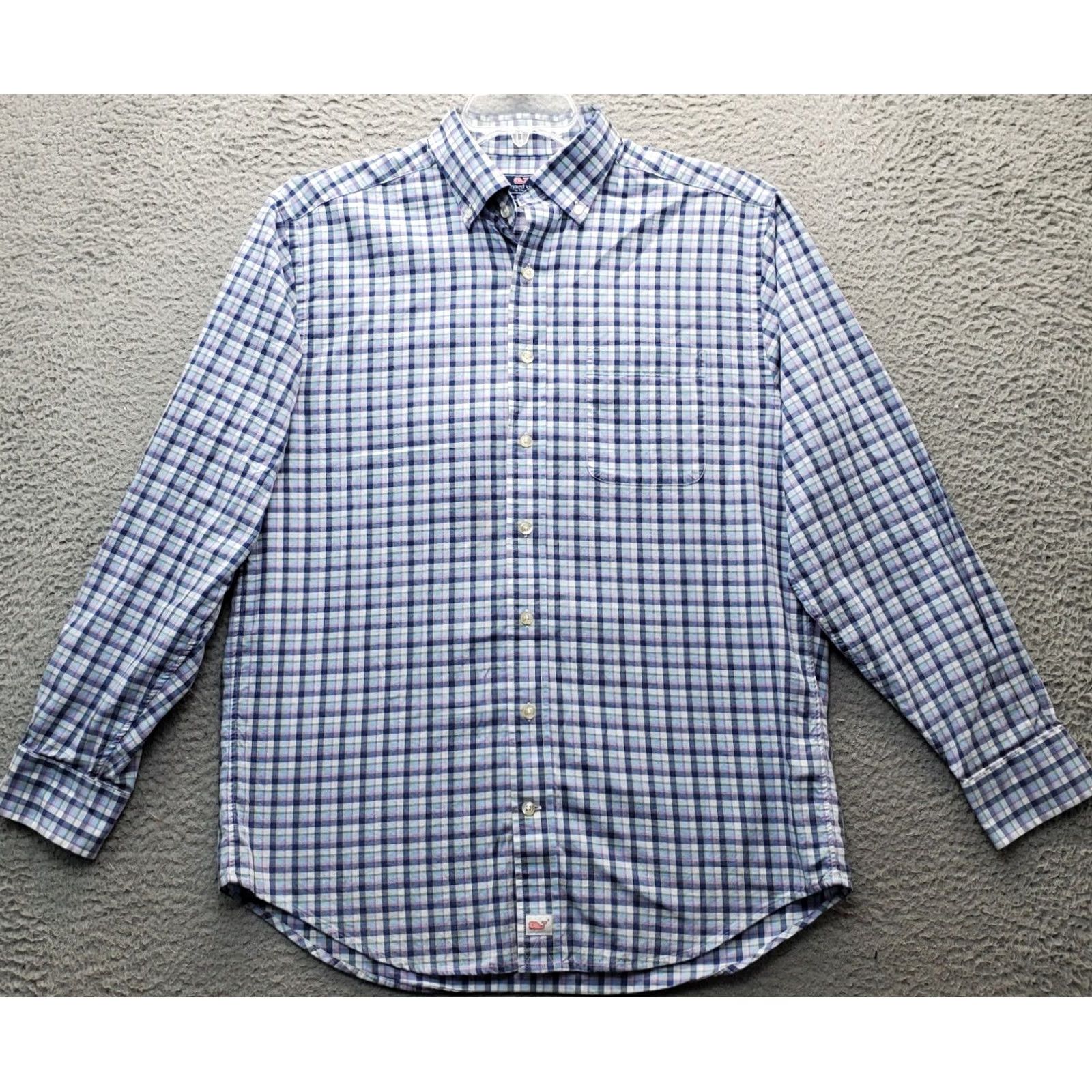 Vineyard Vines Vineyard Vines Murray Shirt Mens M Multi Plaid Classic Fit Chest Pocket Collared Shirt Size US M / EU 48-50 / 2 - 2 Thumbnail