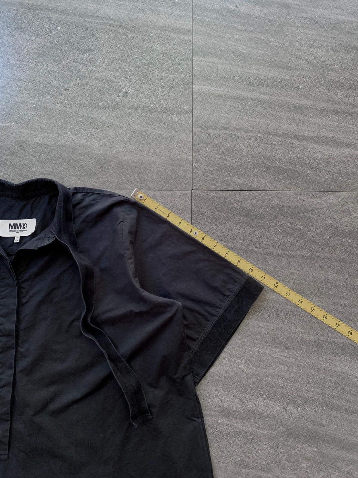 Maison Margiela FREE TAX! MM6 Ribbon Collared Shirt Size US M / EU 48-50 / 2 - 12 Thumbnail