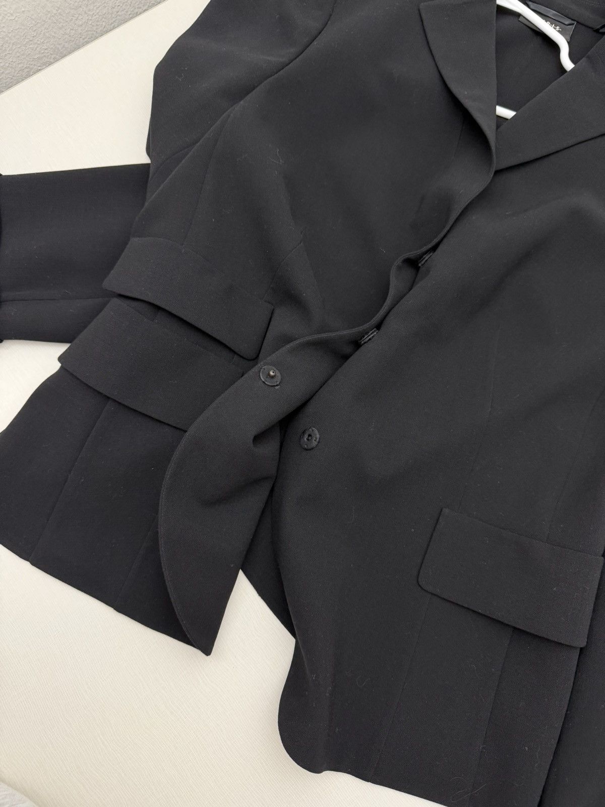 Akris Akris Black Wool Office Blazer Women’s Size 12 Casual Preppy Size XL / US 12-14 / IT 48-50 - 8 Thumbnail