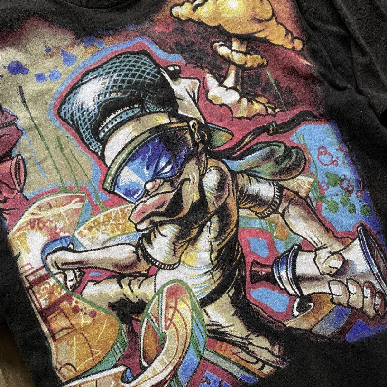 Rap Tees × Vintage Vintage Conart Rare Graphic Tee Shirts Size US XL / EU 56 / 4 - 3 Thumbnail