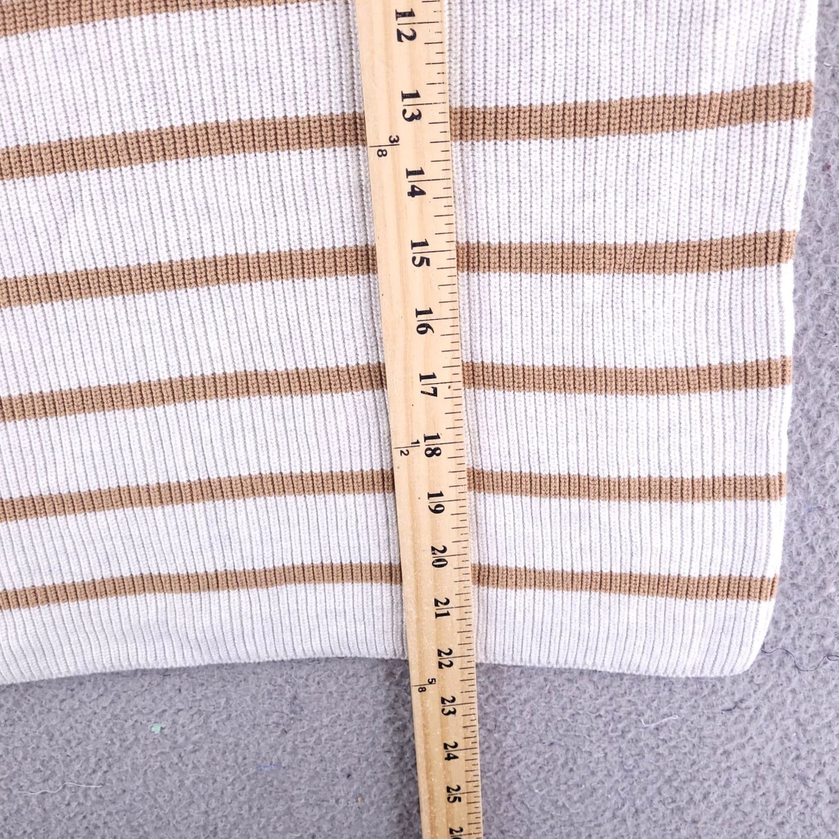 Banana Republic Banana Republic Sweater Womens Medium Knit White Golf Knit Old Money Pullover Size M / US 6-8 / IT 42-44 - 7 Thumbnail