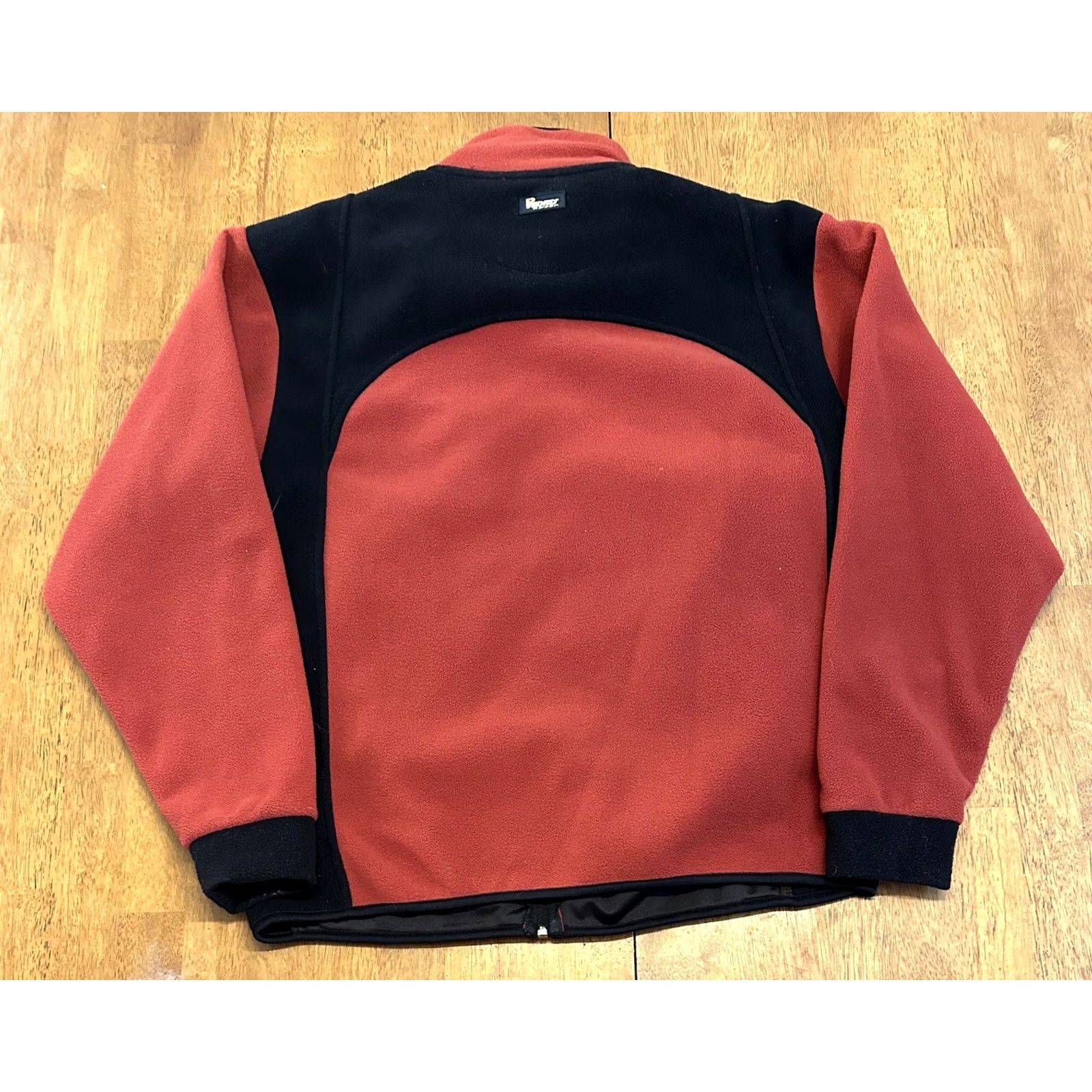 Vintage VINTAGE Fleece Jacket Lake Placid New York Full Zip Medium Red 80s 90s Unisex Adults Size US M / EU 48-50 / 2 - 4 Thumbnail