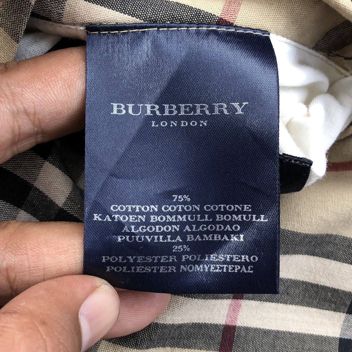 Burberry Vintage Burberry London Novacheck Reversible Bomber Jacket Size US L / EU 52-54 / 3 - 16 Thumbnail