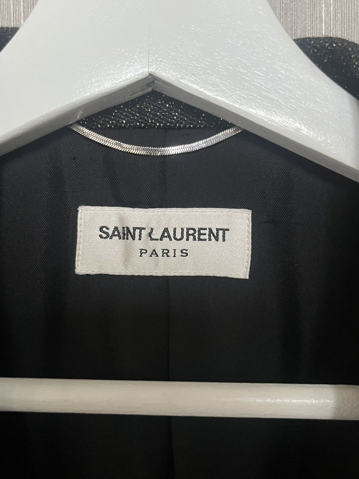 Saint Laurent Paris Hedi Slimane x Saint Laurent Blazer Size 52S - 3 Thumbnail