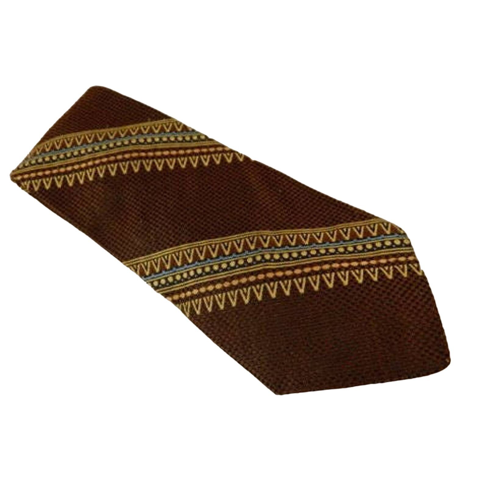 Towncraft Vintage Dark Brown Towncraft Par Excellence, Penneys Tie Size ONE SIZE - 5 Thumbnail