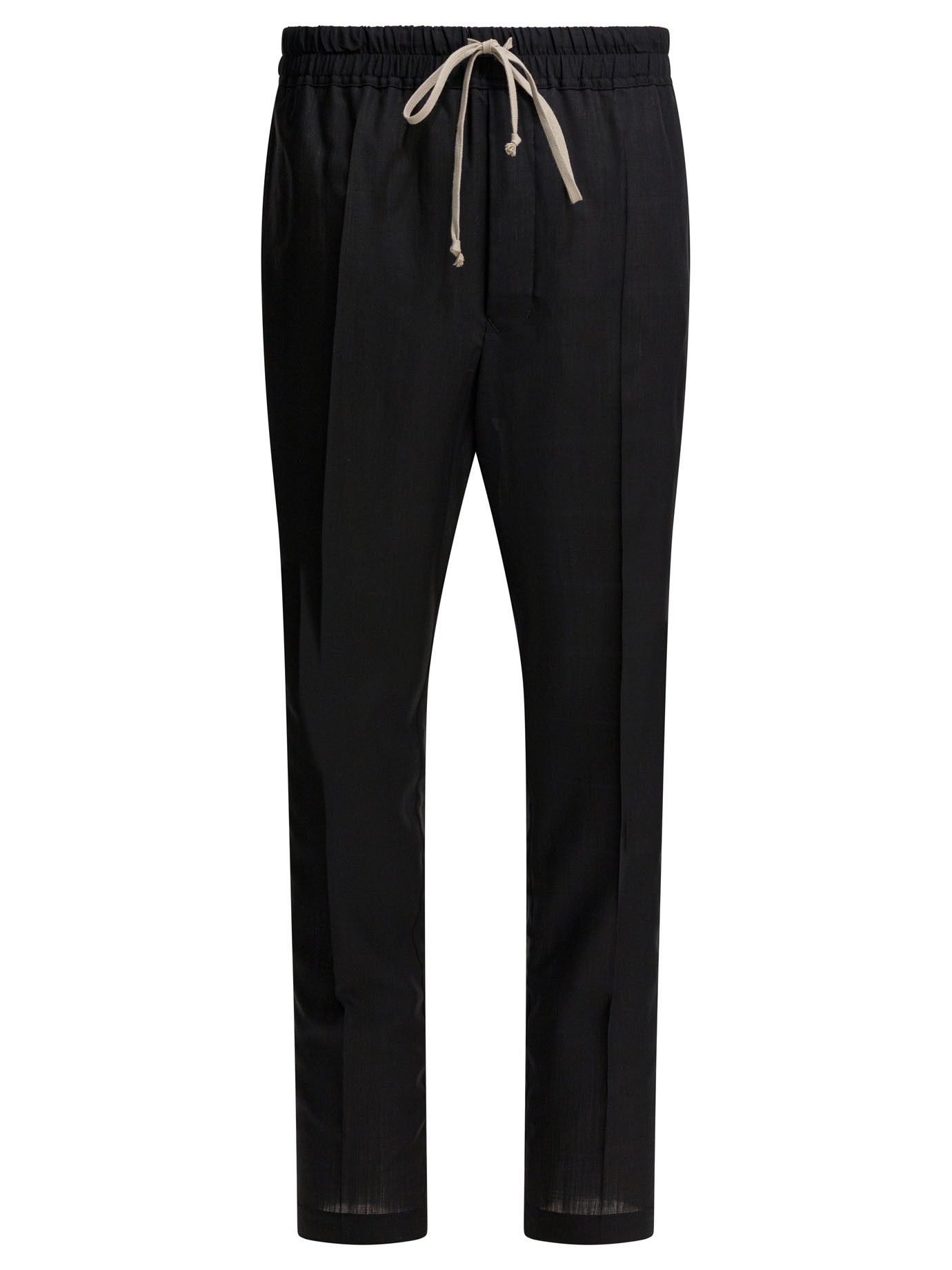 Rick Owens Rick Owens Drawstring Slim Long Pants tag size 52 Men - USA Duties Paid Size US 36 / EU 52 - 1 Thumbnail