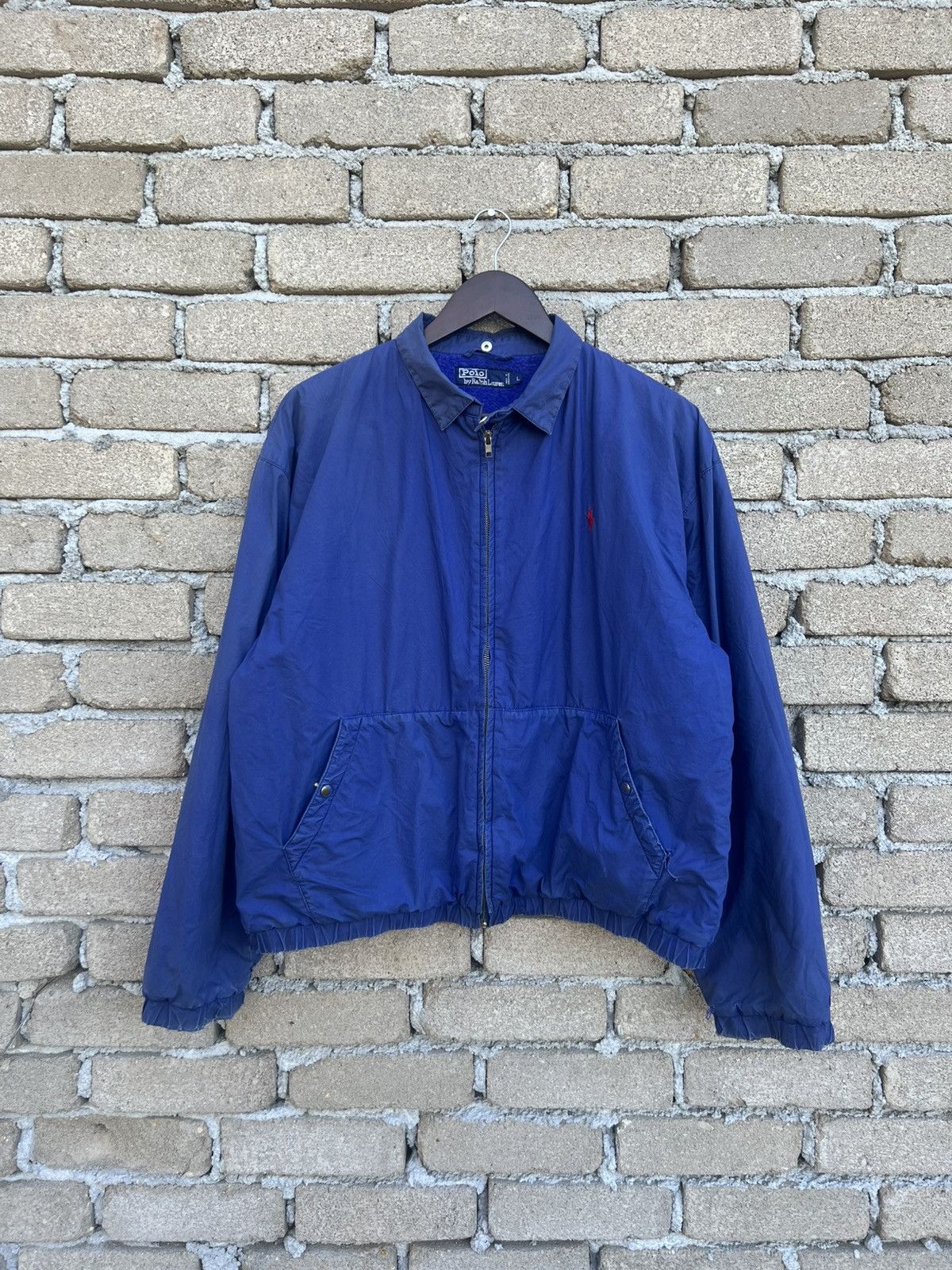 Polo Ralph Lauren Polo Ralph Lauren Zipper Jacket Distressed Size US L / EU 52-54 / 3 - 2 Thumbnail