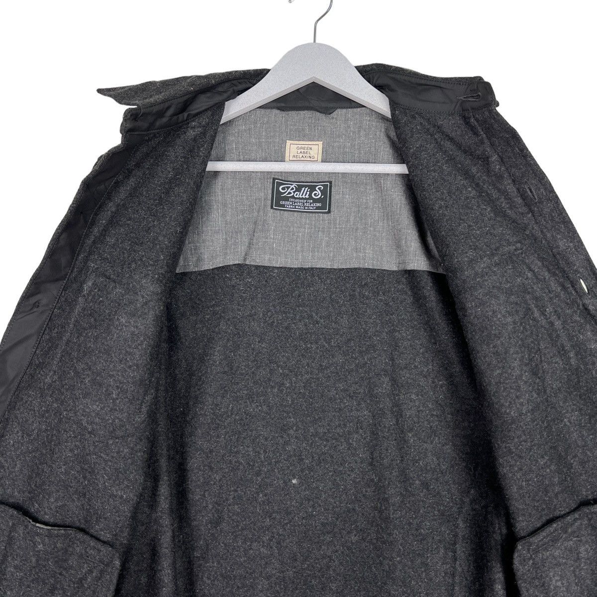 United Arrows 🔥 BALLI S GREEN LABEL RELAXING WOOL CPO JACKET Size US L / EU 52-54 / 3 - 12 Thumbnail