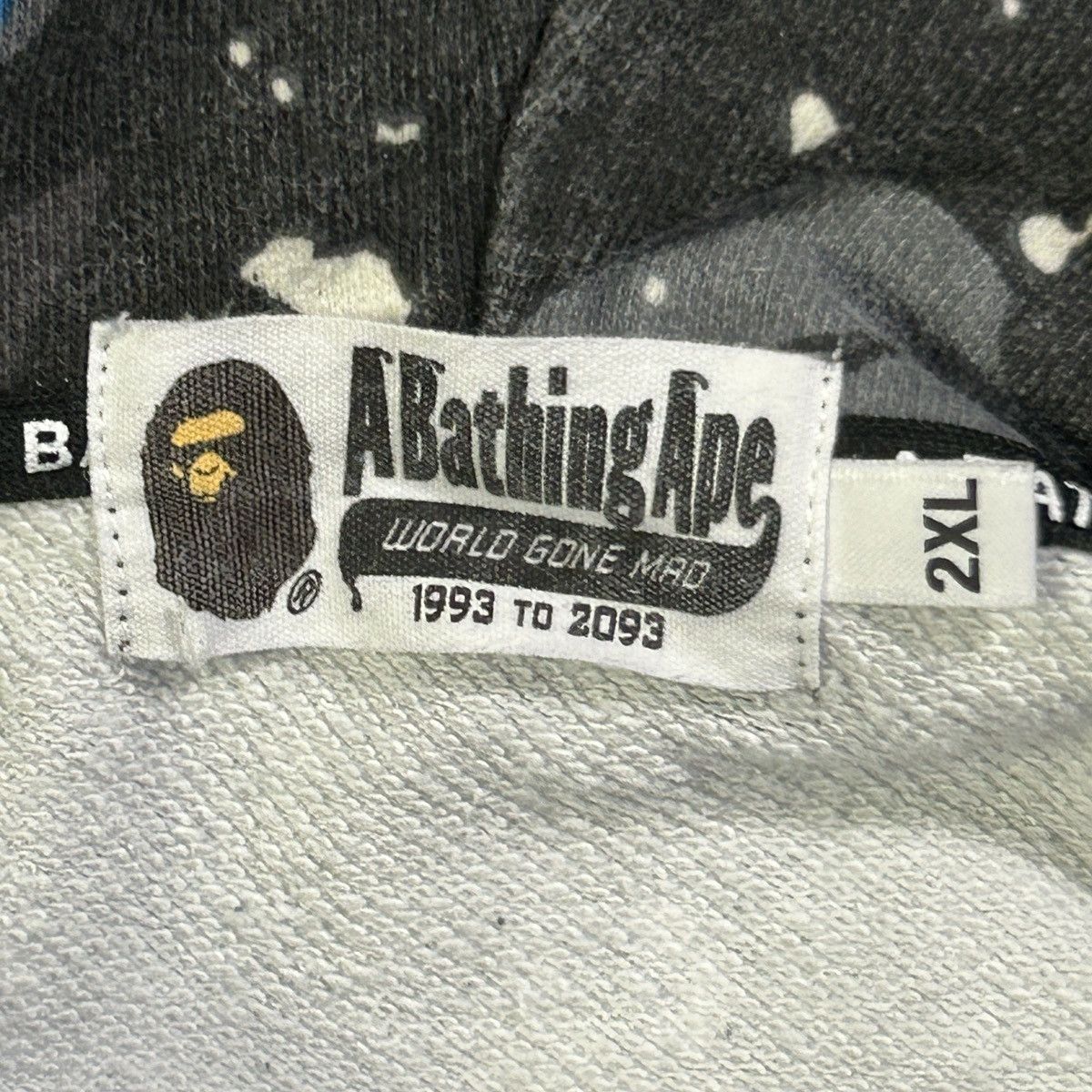 Bape BAPE Galaxy Camo Full Zip Hoodie Size US XXL / EU 58 / 5 - 5 Thumbnail