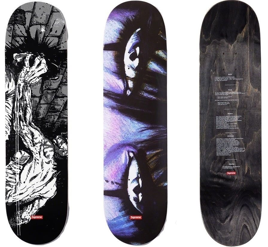 Supreme Supreme The Crow Skateboard Deck Set Size 8.5 BRAND NEW Size ONE SIZE - 1 Thumbnail