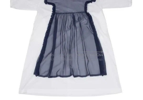 Comme des Garcons Comme Des Garcons White vintage faux two-piece dress Size S / US 4 / IT 40 - 7 Thumbnail