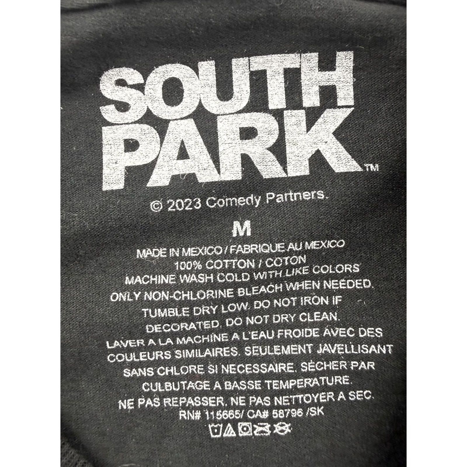 Vintage South Park Shirt Mens M Black Butters Reverse Cowgirl Graphic Tee Funny Size US M / EU 48-50 / 2 - 3 Thumbnail