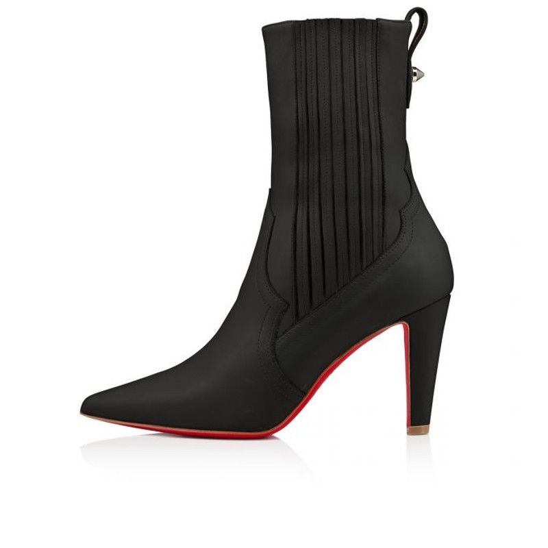 Christian Louboutin os11x0126 Santigag Boots in Black Size US 9 / IT 39 - 3 Thumbnail