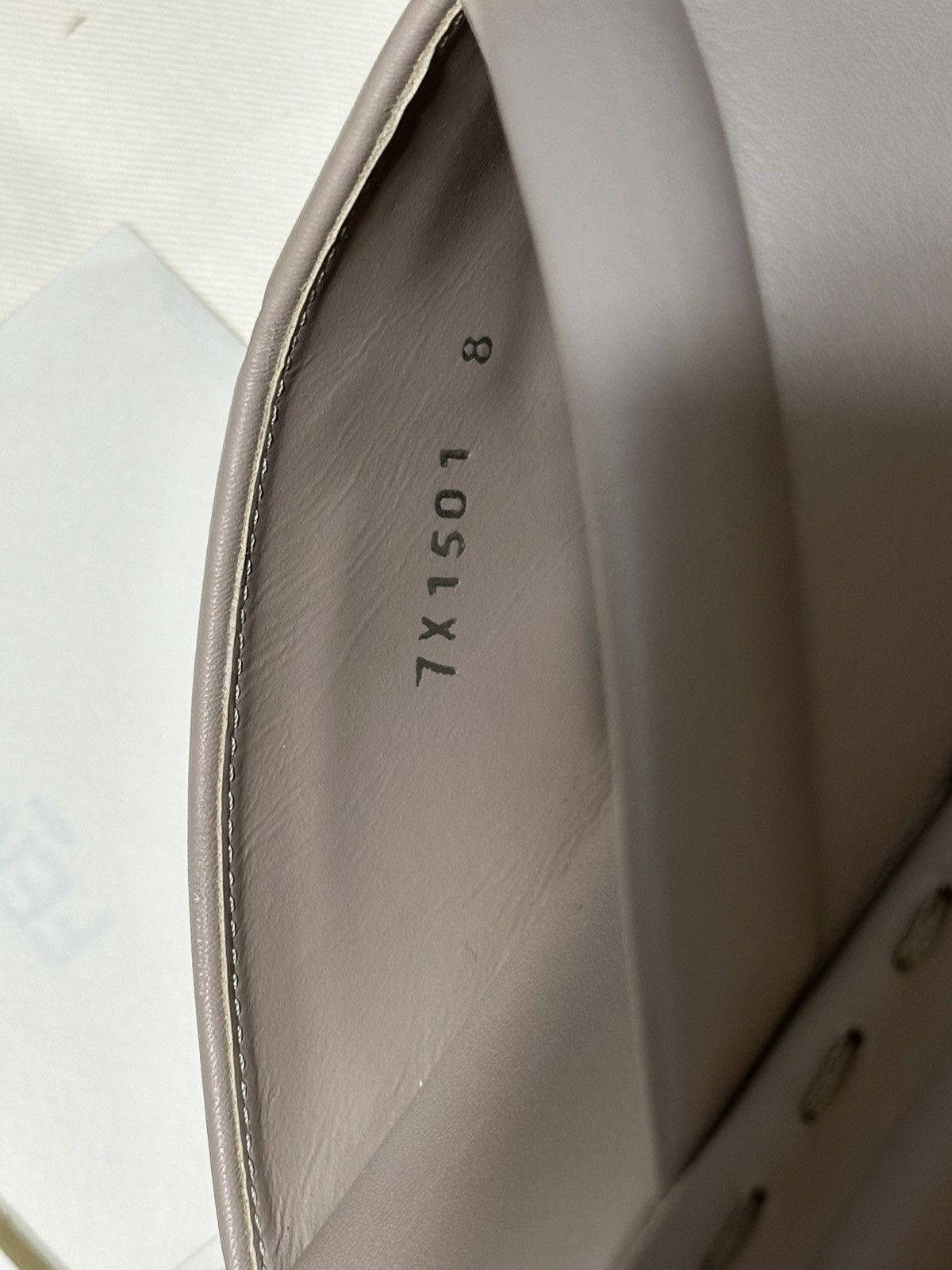 Fendi Men's FF Calf Leather Sandals Beige 9 US/8 UK 7X1501