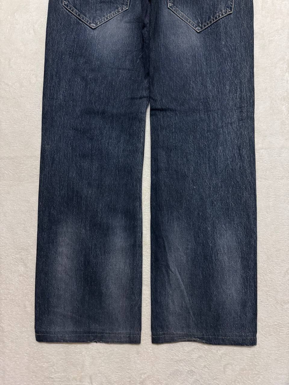 Edwin INSANE 90s Style Edwin 503 Rusty Sand Washed Dark Jeans Size US 32 / EU 48 - 19 Thumbnail