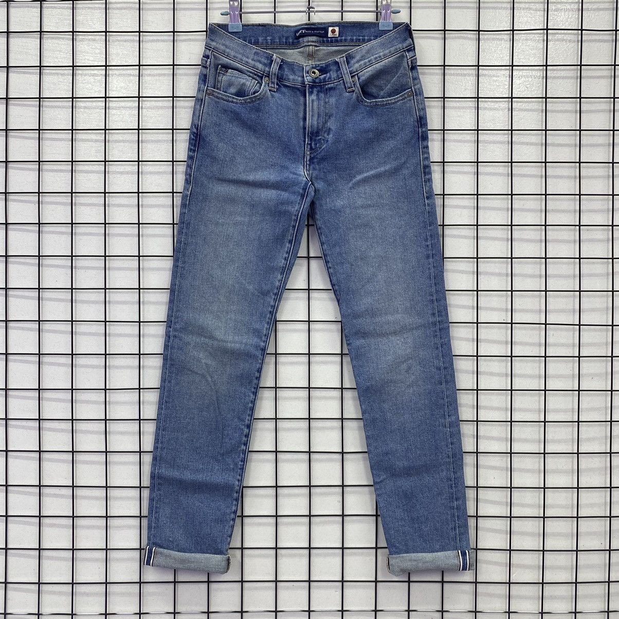 image of Levis Levi’S Made & Crafted Japan Fabric Light Blue Denim, Women's (Size 28)