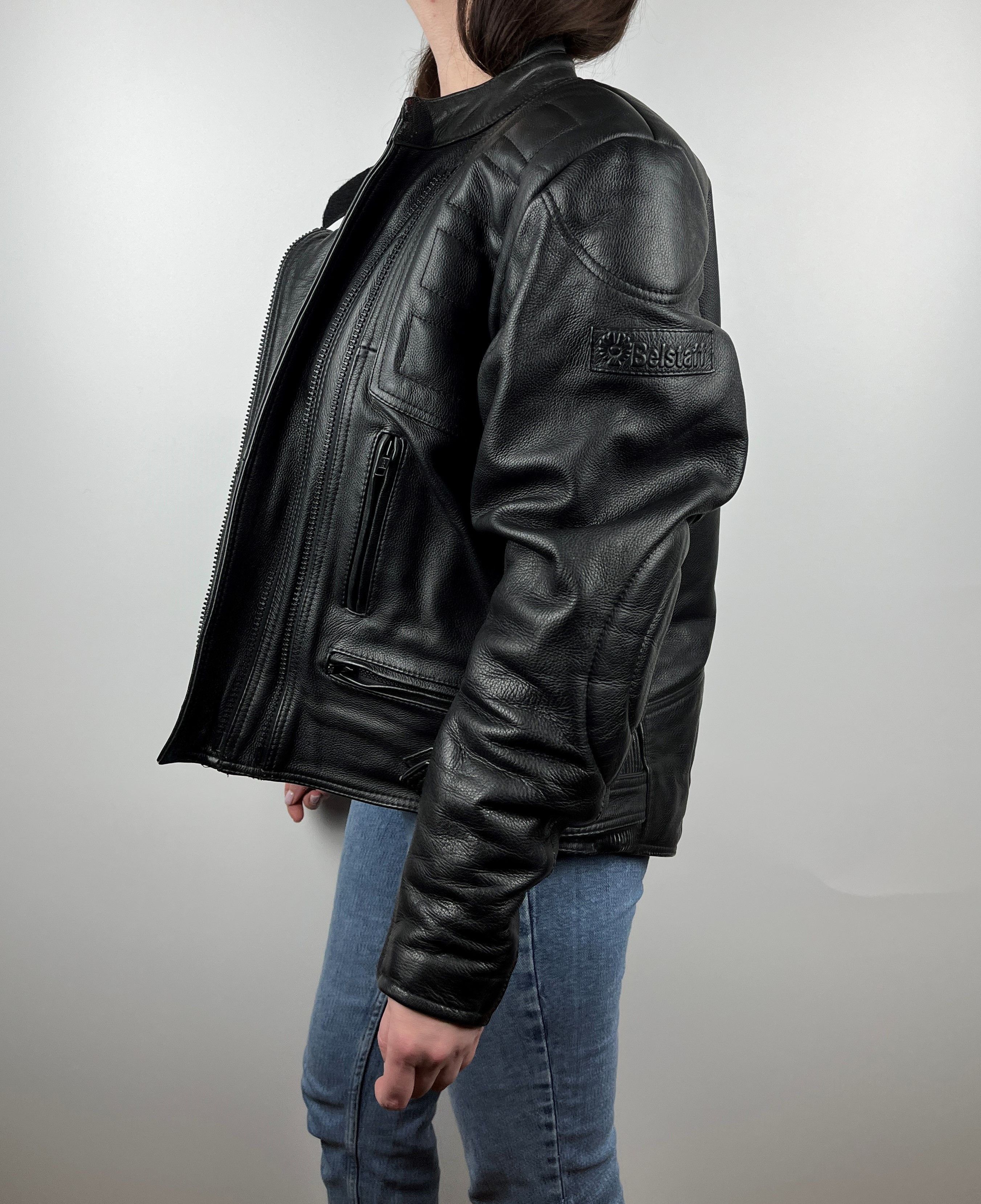 Belstaff Belstaff Leather Jacket Biker Motorcycle Size XXL / US 16-18 / IT 52-54 - 6 Thumbnail