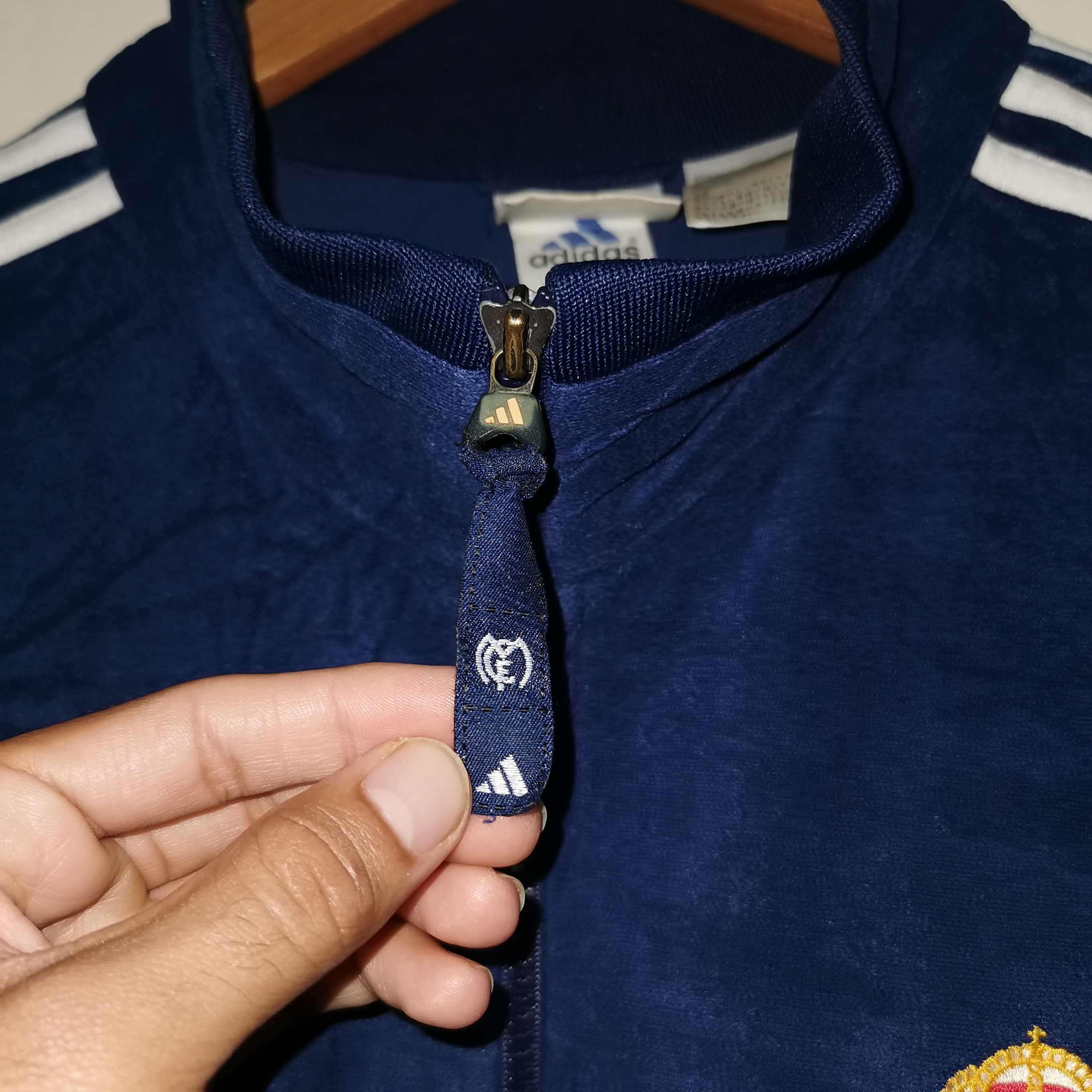 Rare Real Madrid 1999/00 Jacket Adidas Vintage Football mens
