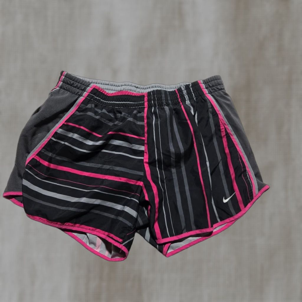 Nike Nike Dri-Fit Shorts Women Medium Multicolor Lined Running Womens Size 32" / US 10 / IT 46 - 1 Thumbnail