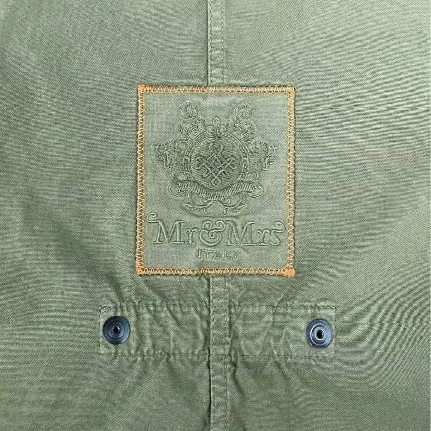 Other Military Green Mink Collar Cotton Coat. Size XS / US 0-2 / IT 36-38 - 7 Thumbnail