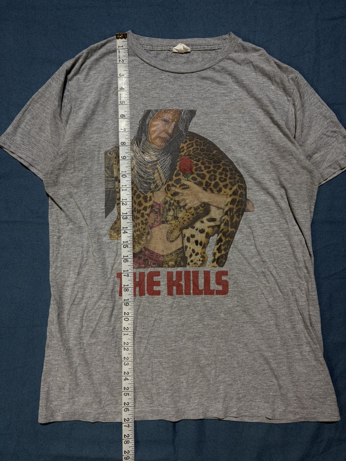 Band Tees Vintage The Kills band woman leopard t shirt Size US S / EU 44-46 / 1 - 7 Thumbnail