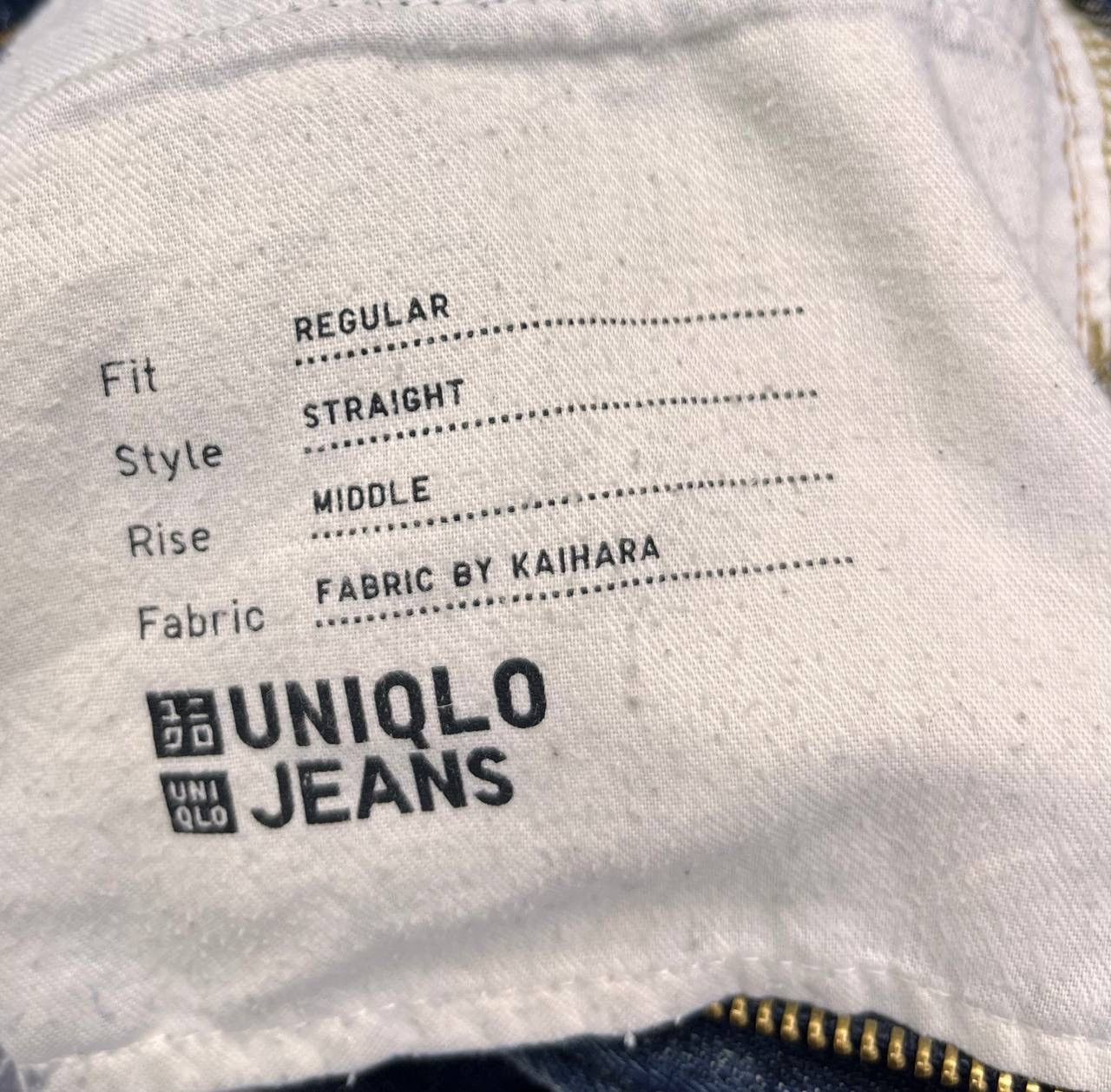 Japanese Brand Vintage Uniqlo Regular Fit Jeans Trashed Punk Denim Pants Size US 30 / EU 46 - 6 Thumbnail