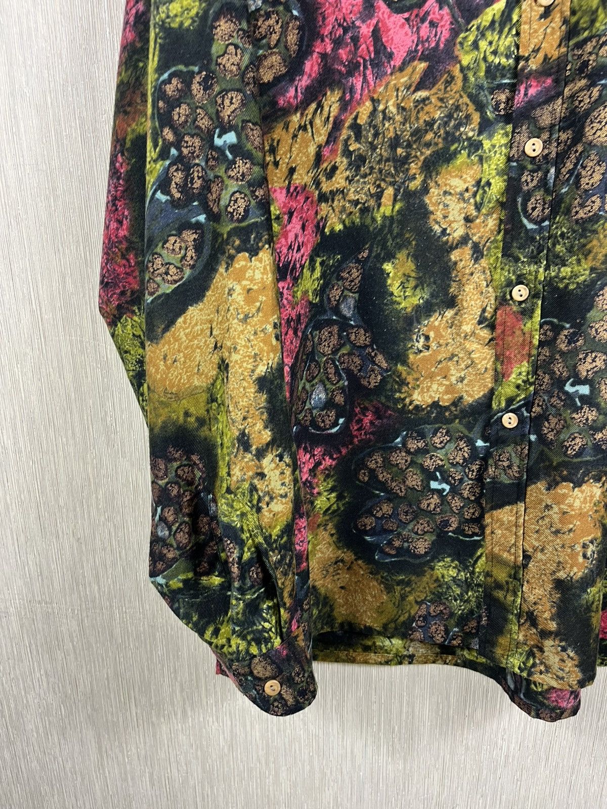 Vintage Vintage Double Duty retro crazy patterned full print shirt Size US XL / EU 56 / 4 - 6 Thumbnail
