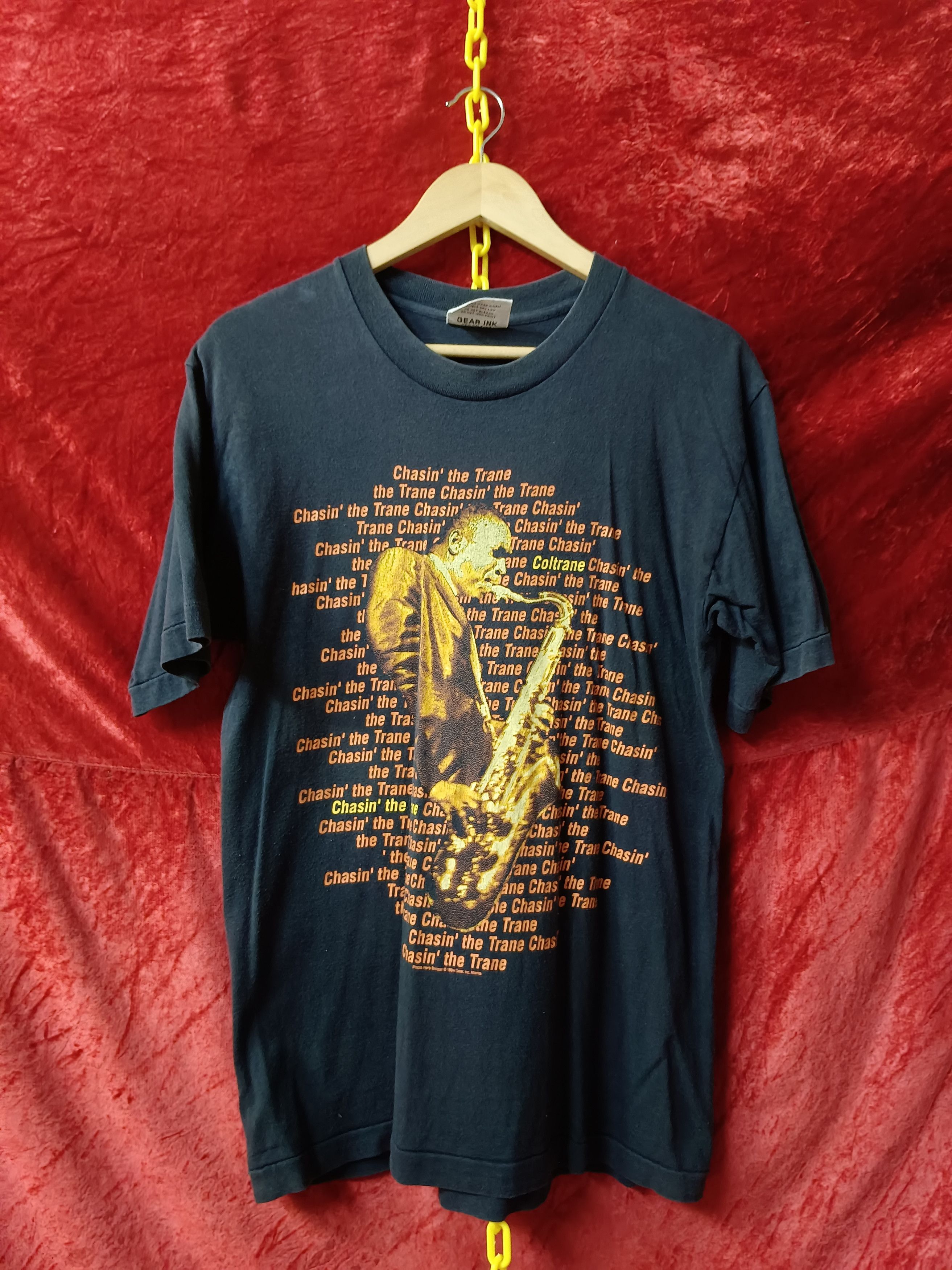 Band Tees 90s American Jazz Saxophonist John Coltrane Tee Size US M / EU 48-50 / 2 - 3 Thumbnail