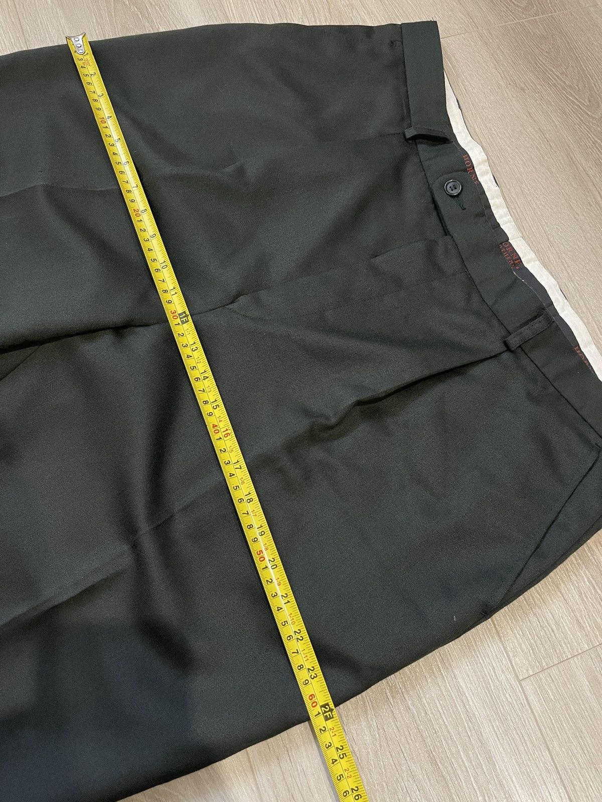 Vintage Vintage classic suit double-breasted khaki blazer trousers Size 46R - 15 Thumbnail