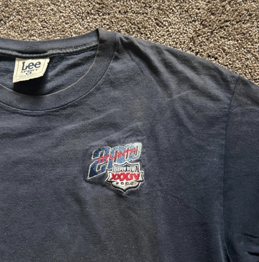 Lee × Vintage Vintage Lee Sport Super Bowl XXXIV 2000 Atlanta Graphic Size US XL / EU 56 / 4 - 4 Thumbnail