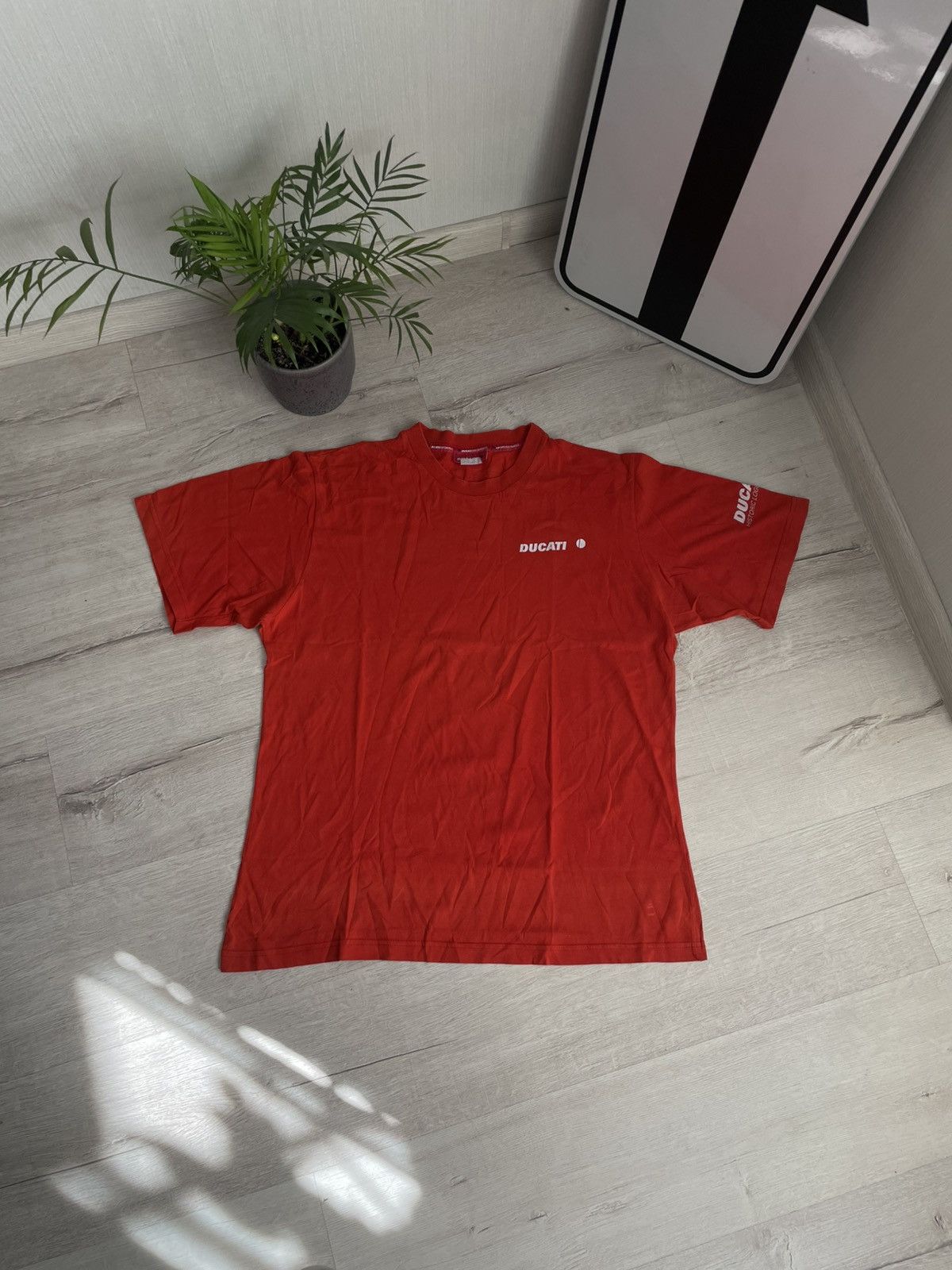 Ducati Vintage 90s Moto Ducati Performance Historic Logo Colle Tee Size US L / EU 52-54 / 3 - 2 Thumbnail